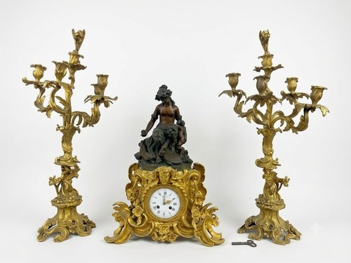 Garniture cheminée - garniture,