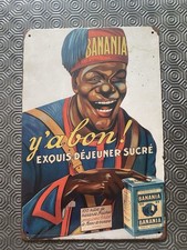 Plaque Publicitaire Banania