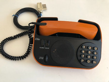 ❤️ancien téléphone orange elite TELIC  alcatel  vintage années 1970 TBE