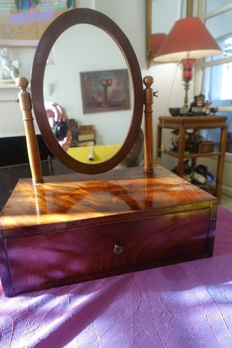 Coiffeuse psyche miroir de - ,coiffeuse, psyche,miroir