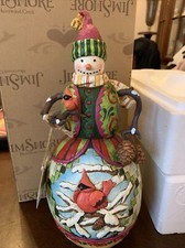 jim shore snowman figurine