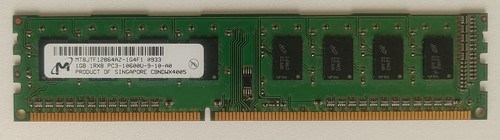 Micron barrette mémoire 1go - barrette,