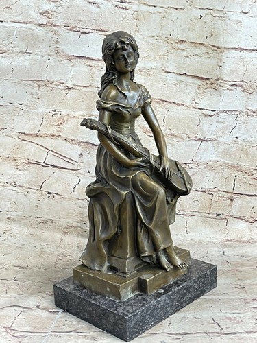 Sculpture statue musicien - de,