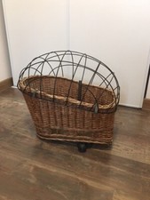 Panier arriere osier basil pour chien