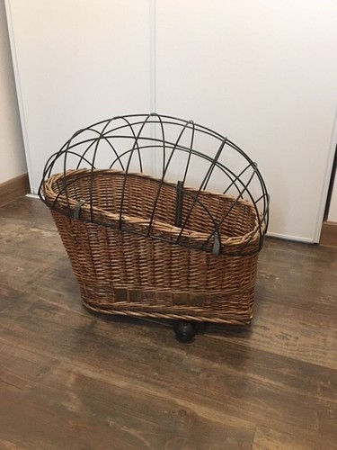 Panier arriere osier - , basil