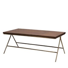 Table basse bois massif et