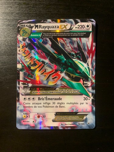 Carte pokémon rayquaza ex - pokémon,