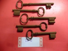 Lot 6 de 5 clés à gorges