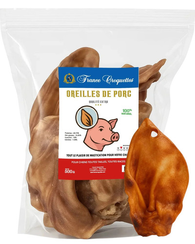 Friandise pour chien - chien, oreilles