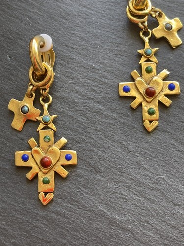 Boucles oreilles vintage - boucles,
