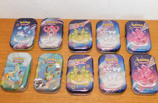 LOT 10 boite vides en METAL de