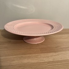 Compotier Coupe Assiette Montée Geneviève Lethu Modèle Grain De Riz 1984 Vintage