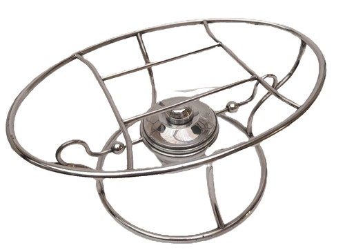 Chauffe plat ancien - plat, en