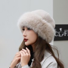 Femme Fausse Fourrure Chapeau