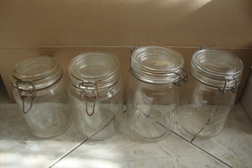 Lot anciens bocaux d 1 - de, d'1