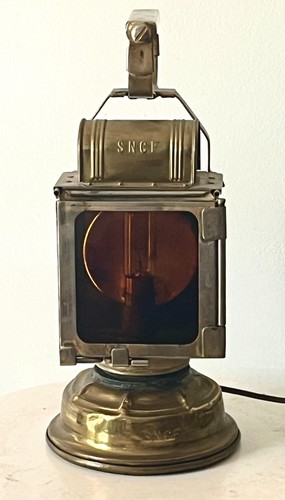 Ancienne lanterne cheminot - lanterne,