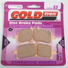 Plaquette de frein Gold Fren pour Moto Aprilia 1100 Tuono V4 Factory 2015 à 2016