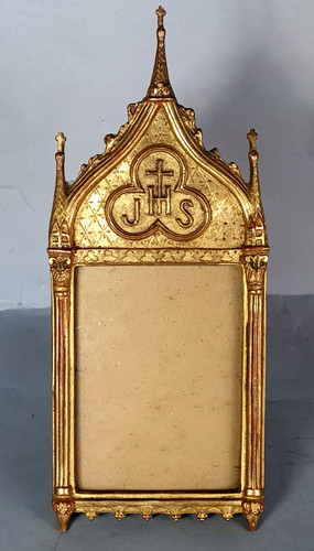 Cadre ancien gothique - gothique, 38x15,5