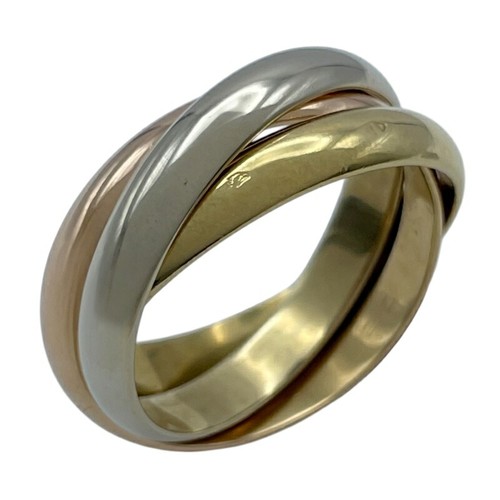 Bague cartier trinity 18k - bague,