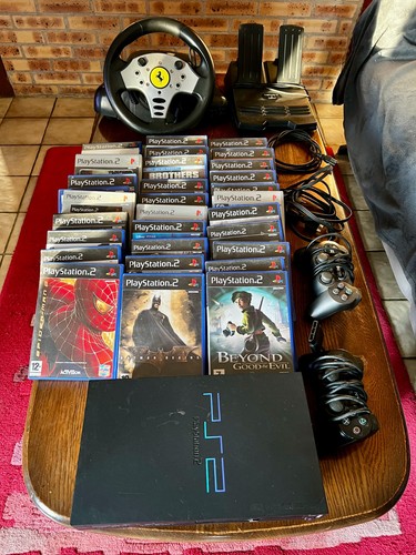 Console ps2 avec - ps2, manettes