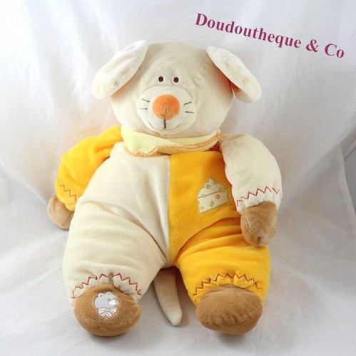 Peluche souris lascar - peluche, orange