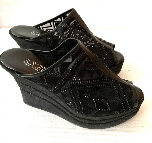 Neufs sabots tulle noir - tulle,