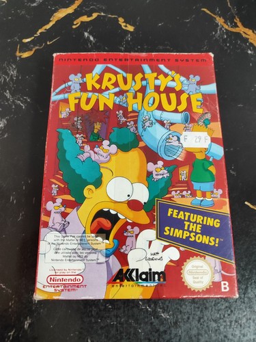 Krusty fun house nintendo - fun,