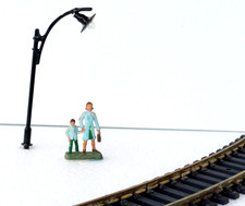 HO  Lampadaire Style Antique