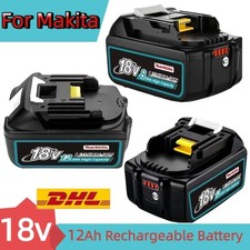 Genuine 12AH BL1860 18V Battery Power Tools Li-ion Replacement LXT BL1840 BL1830