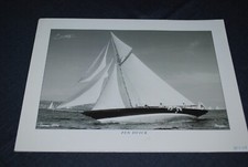 POSTER AFFICHE BOURDIN PEN DUICK ERIC TABARLY CANNES 1996 AVEC SIGNATURE 30X40