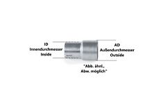 AD80 Sur ID70mm Réducteur