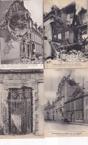 Lot postcards - of,