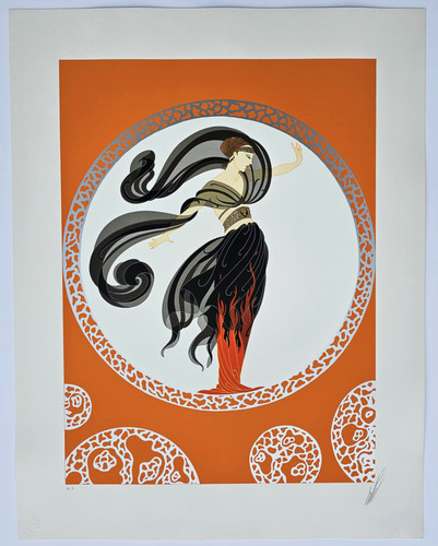 Erte flames love - flames, of