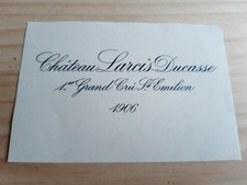 étiquette vin ancienne