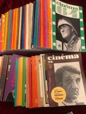 72 volumes de la revue : CINÉMA. Entre 1964 (n°88 ) et 1982 (n° 277)