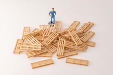 40 Palettes 60x200cm H0 1:87