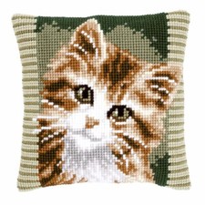  Kit Coussin Point De Croix
