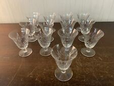 10 verres vin modèle taillé ? cristal de Saint Louis (prix à la pièce)modèle1