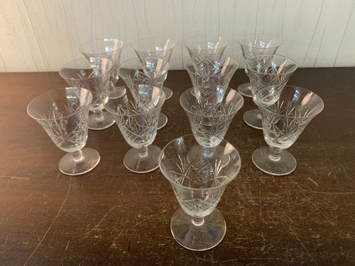 Verres vin modèle taillé - vin,