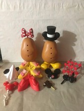 JOUET DISNEY FIGURINES  MR  & MME PATATE + ACCESSOIRES DISNEYLAND PARIS