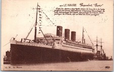 THEMES BATEAUX PAQUEBOT Carte