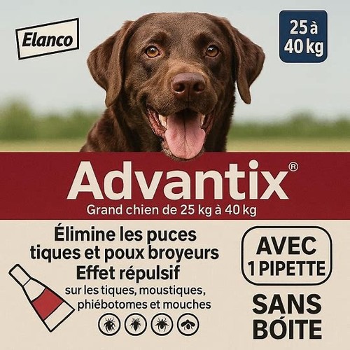 Antiparasitaire grand chien - grand,