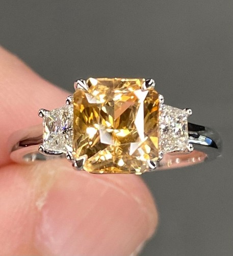 Bague diamant platine - , 950