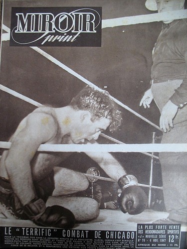 Boxe combat cerdan raadik - boxe,