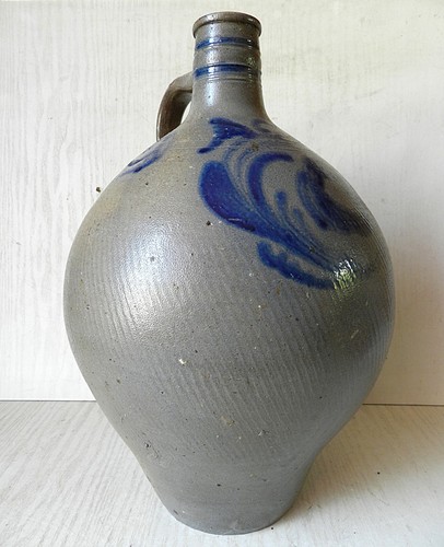 Grande cruche ovoïde ancienne - ovoïde,