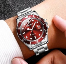 Montre à Quartz en Acier