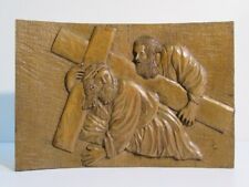 Bas-Relief Bois Sculpté