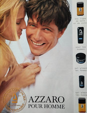 AZZARO vintage Print Ad !! " This Perfume for Men "