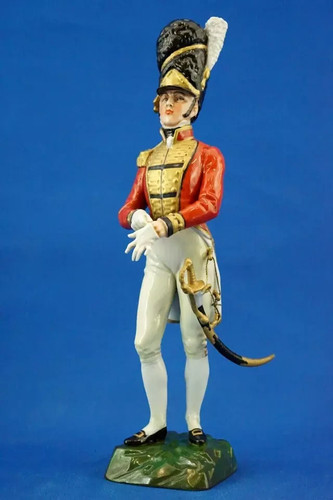 Sculpture capodimonte soldat - sculpture,