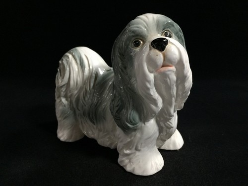 P1772 figurine chien - chien, shih